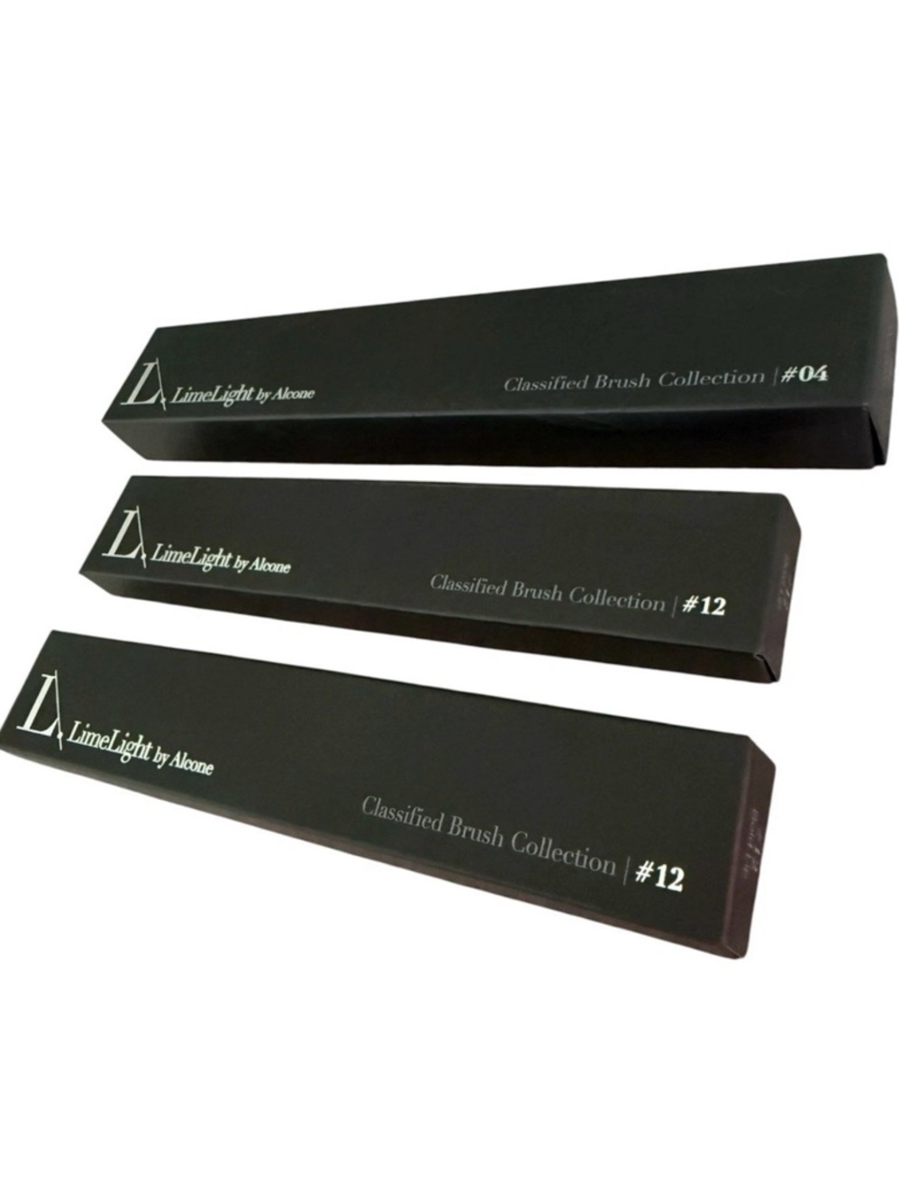 LimeLight by Alcone Classified Brush Collection Set of 3 #04 #12 #12